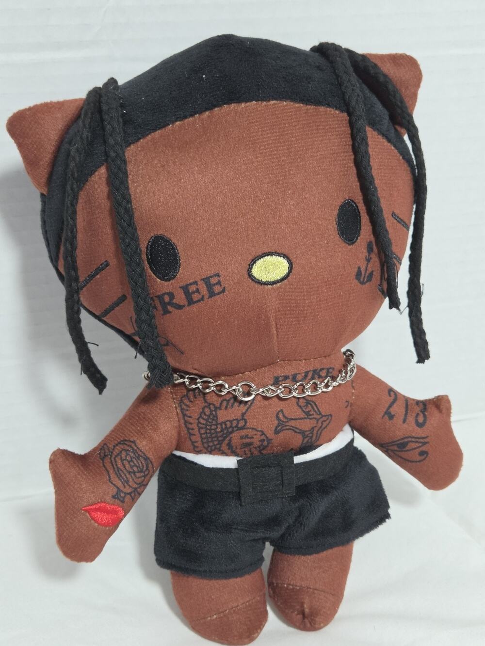 Travis Scott Hello Kitty Plushie Doll Cactus Jack Rodeo Utopia Rare Htf